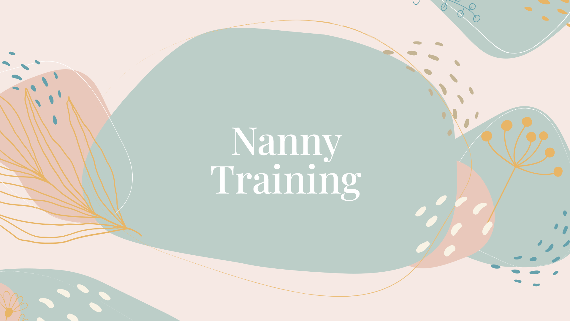 Care Connect Title Banner on Nanny Training